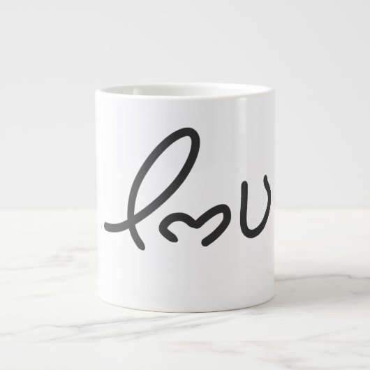 Grande Tasse Bouchon de spécialité (Devant)