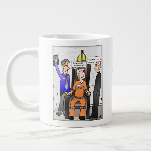 Grande Tasse Bouchon de spécialité de Dieu trouvé (Gauche)