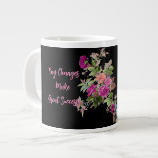 Grande Tasse Boue de spécialités florales noires