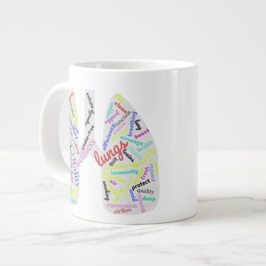Grande Tasse Boue de spécialités non-fumeurs (Devant gauche)