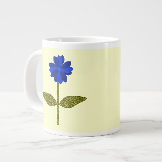 Grande Tasse Boug bleu océanique (Devant gauche)