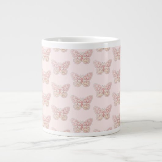 Grande Tasse Boug de café géant papillon (Devant)