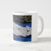 Grande Tasse Boug de chien blanc (Devant droit)
