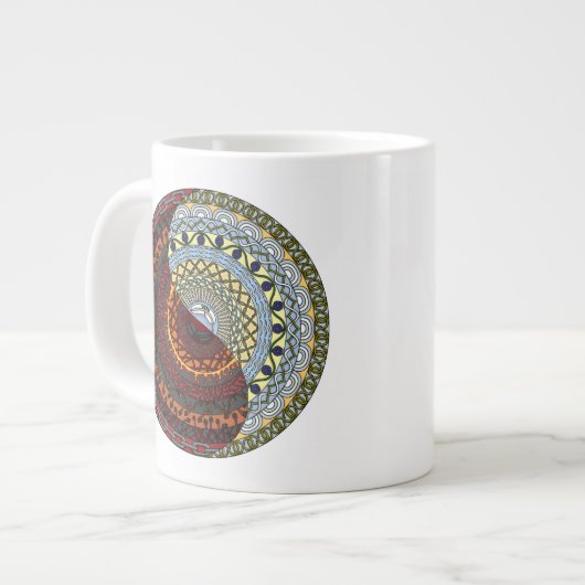 Grande Tasse Boug de spécialité Ciel et Enfer (Devant gauche)