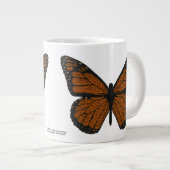 Grande Tasse Boug de spécialité de monarque gribouillé (Devant droit)