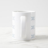 Grande Tasse Boug de spécialité Snowflake (Dos)