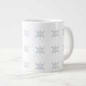 Grande Tasse Boug de spécialité Snowflake (Devant droit)