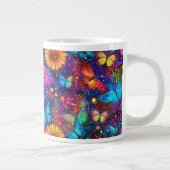Grande Tasse Boug de spécialité Whimsical Butterfly Dream (Droite)