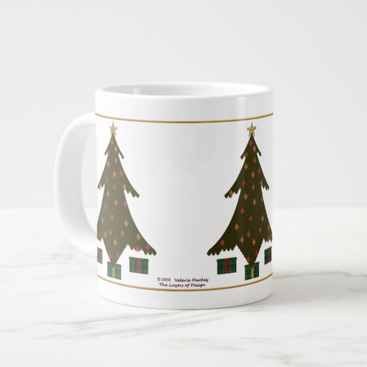 Grande Tasse Boug de spécialités de Noël doré (Devant gauche)