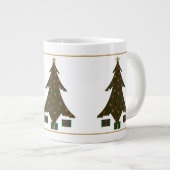 Grande Tasse Boug de spécialités de Noël doré (Devant droit)