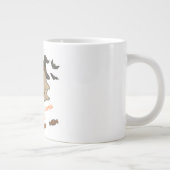 Grande Tasse Boug d'Halloween éffrayant - Boos, chauves-souris  (Droite)