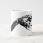 Grande Tasse Boug Portrait De Chat Long Tail Gras (Devant)