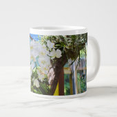 Grande Tasse Boug Spécial Orchidées Blanches (Devant droit)