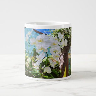 Grande Tasse Boug Spécial Orchidées Blanches