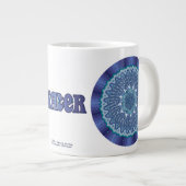 Grande Tasse Bougie de spécialités d'eau Mandala (Devant droit)