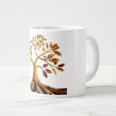 Grande Tasse Bougie de spécialités Golden Bloom (Devant droit)