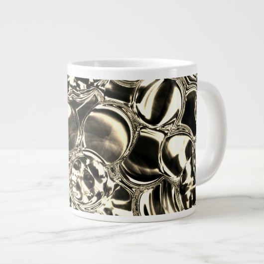 Grande Tasse Boules d'or ou bulles de verre ? (Devant droit)