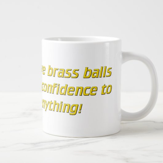 Grande Tasse Boules en laiton (Droite)