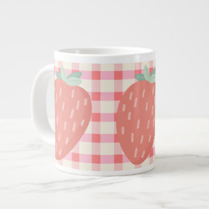 Grande Tasse Bouteille de café 🌸 fraise