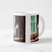 Grande Tasse Bouteille de réactif et petite bouteille Brown (Devant droit)