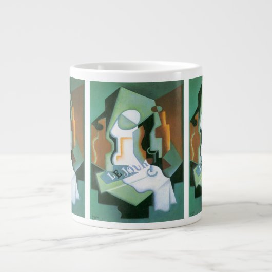 Grande Tasse Bouteille et Compotier par Juan Gris, Cubisme Vint (Devant)