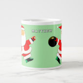 Grande Tasse Bowling de Noël (Devant)