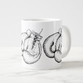 GRANDE TASSE BOXING DÉVELOPPE LE DESIGN SPORTIF (Devant droit)