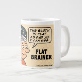 Grande Tasse Brainer plat (Devant droit)