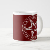 Grande Tasse Braise Seitan Vegan Pentagram (light version) (Devant droit)