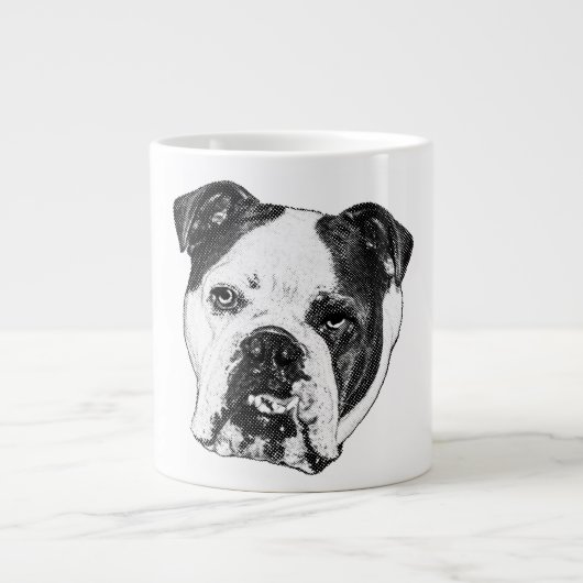 Grande Tasse Brasserie Bulldog Twinkle-Lit (Devant)