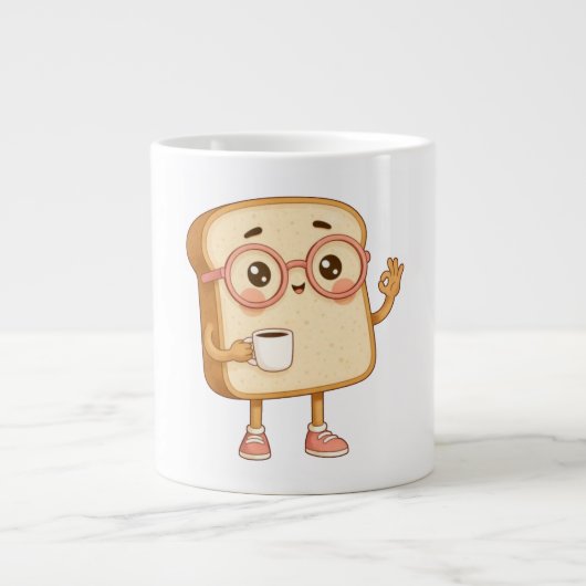 Grande Tasse Bread Tony – Pause café (Devant)