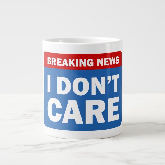 Grande Tasse Breaking News (Devant)