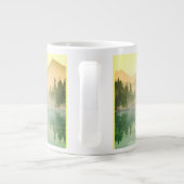 Grande Tasse Breathe Mountain Forest Gold Green (Dos)