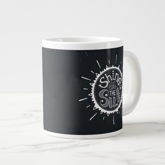 Grande Tasse Brillant Comme Le Soleil (Devant droit)