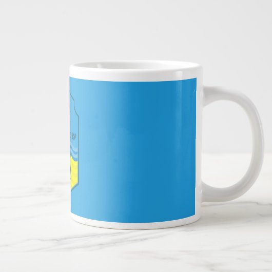 Grande Tasse British Beach Theme Gift (Droite)