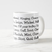 Grande Tasse British Slang (Devant droit)