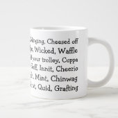 Grande Tasse British Slang (Droite)