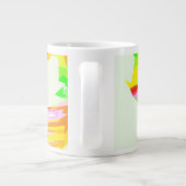 Grande Tasse Brosse arc-en-ciel (Dos)