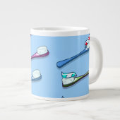 Grande Tasse Brosses à dents (Devant droit)