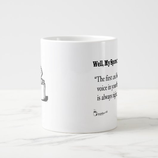 Grande Tasse bruyant (Devant)