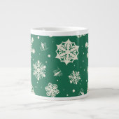 Grande Tasse Buddy le Motif Elf Snowflake (Devant)