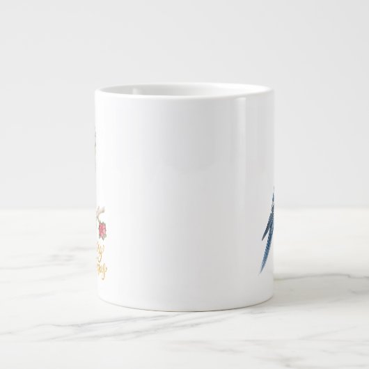 Grande Tasse Budgie Christmas (Devant)