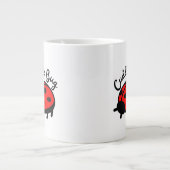Grande Tasse Bug de câlin Ladybug | Design agréable et conforta (Devant)