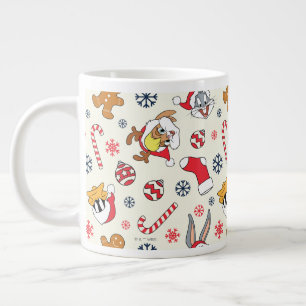 Grande Tasse BUGS BUNNY™, DAFFY DUCK™ & Lola Motif de Noël