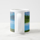 Grande Tasse Bull moose in Wonder Lake (Dos)