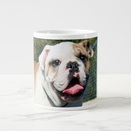 Grande Tasse bulldog anglais (Devant)