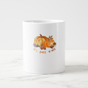 Grande Tasse C’est l’automne à tous les feuilles d’automne citr