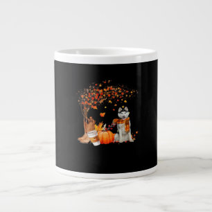 Grande Tasse C’est l’automne Y’all Dog Thanksgiving Halloween A