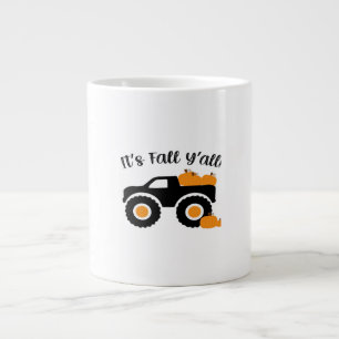 Grande Tasse C’est le Monstre Automne Y’all avec Desi Graphique