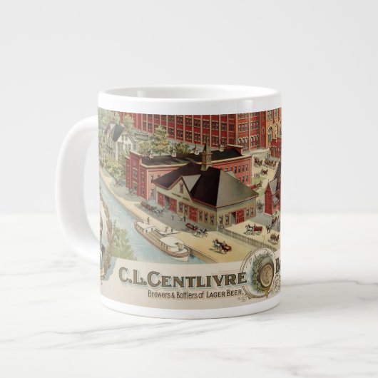 Grande Tasse C.L. Centlivre Brewing Company Factory Buildings. (Devant gauche)
